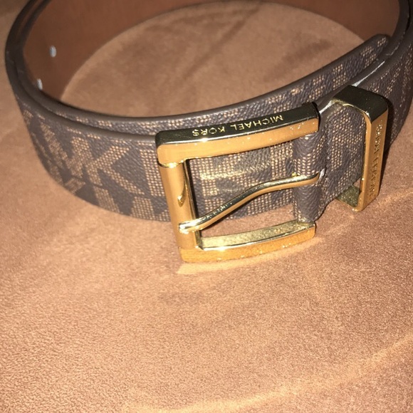 michael kors authentic leather belt unisex - Picture 8 of 8